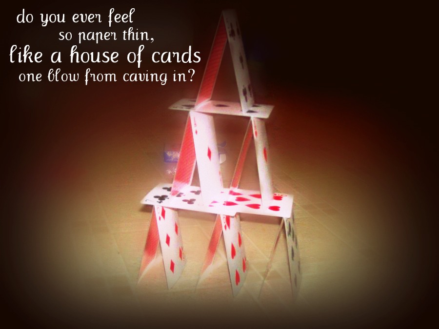 Like a house of cards...