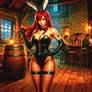 Animated Erza Scarlett.