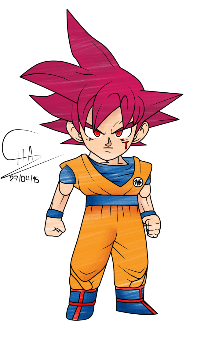 Goku SSJ Dios by sonic107 on DeviantArt