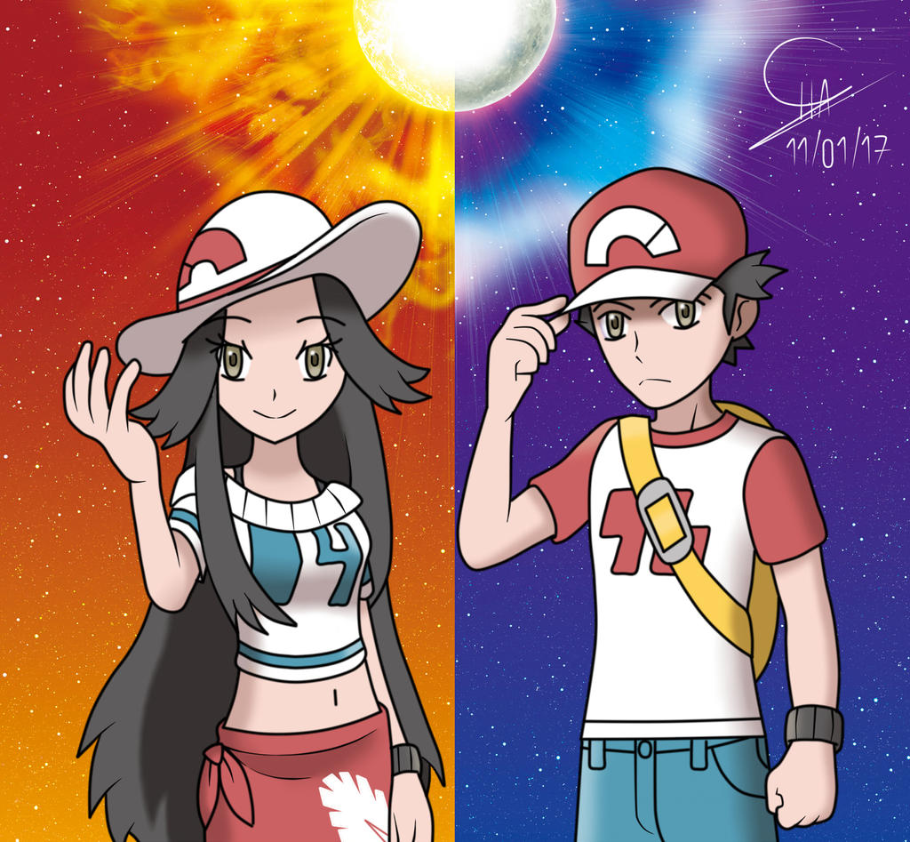 Pokemon Sun and Moon: Alola Red Vs Alola Leaf (Adult Leaf) 