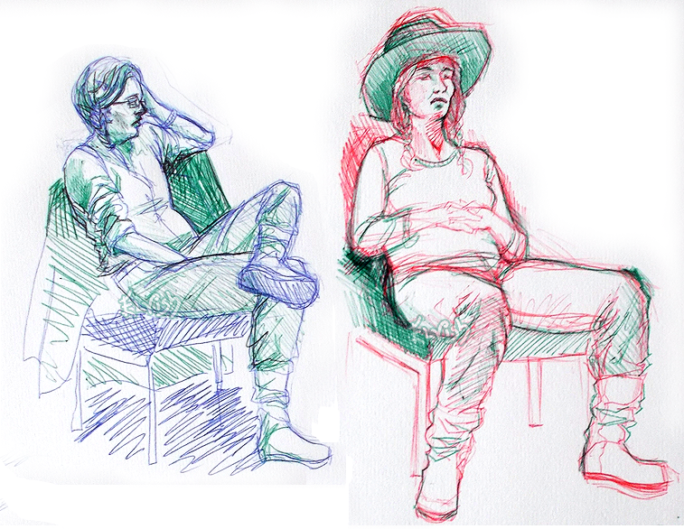 Life Drawing - 11th March 2013