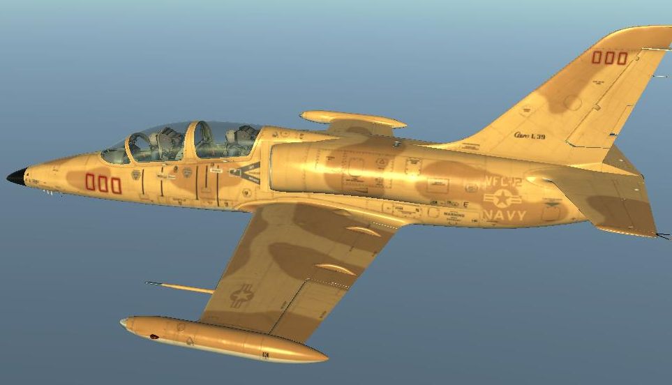 Fictional L-39C USN Desert Aggressor