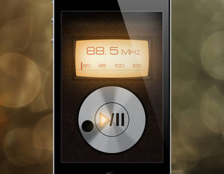 radio_app_interface_by_penartstudio