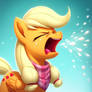 Large Applejack Sneeze