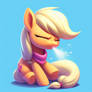 Applejack Filly Sneeze