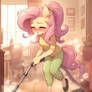 Dusty Sneeze Fluttershy