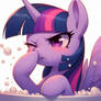 Bubbles Tickling Twi's Nose