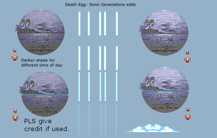 Sonic Generations Custom Sprite Edit- Death Egg by Wilson-M28 on DeviantArt