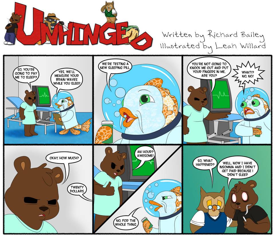 Unhinged Brain Unhinged 019 by Psychobrain-Comics on DeviantArt