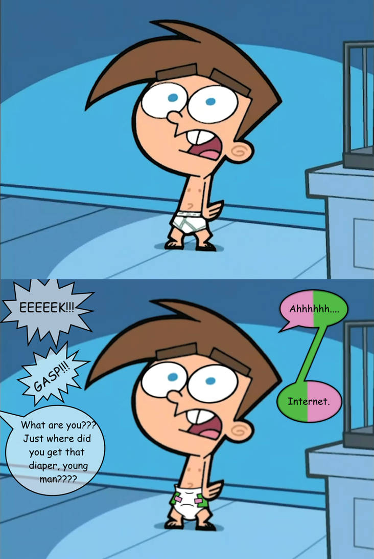 Timmy Turner Diapered 2 by HoshiToPawa on DeviantArt