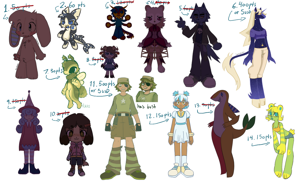 Rapi Old Design OPEN Old designs 6/14 by limperbizkit45 on DeviantArt