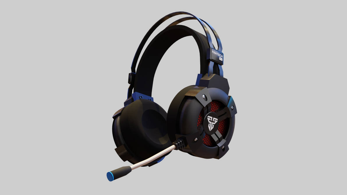 3D Gaming Headset by vincentiusgeraldi on DeviantArt