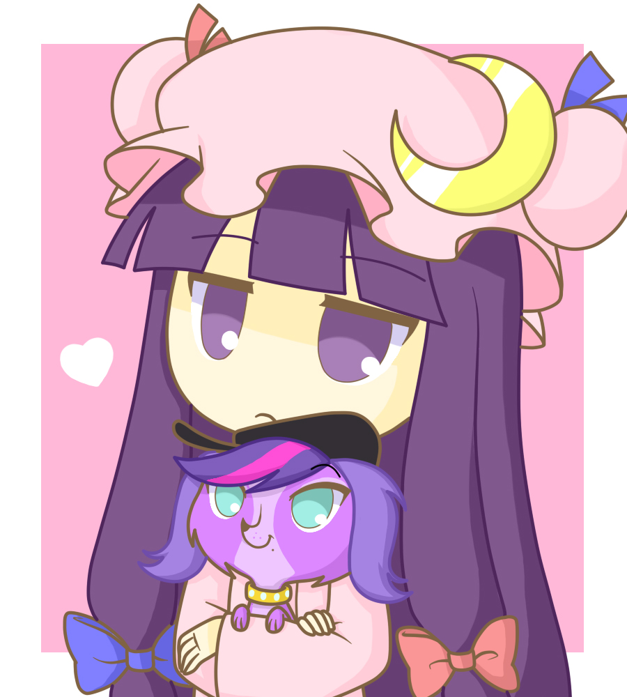 Patchouli and Zoe Trent