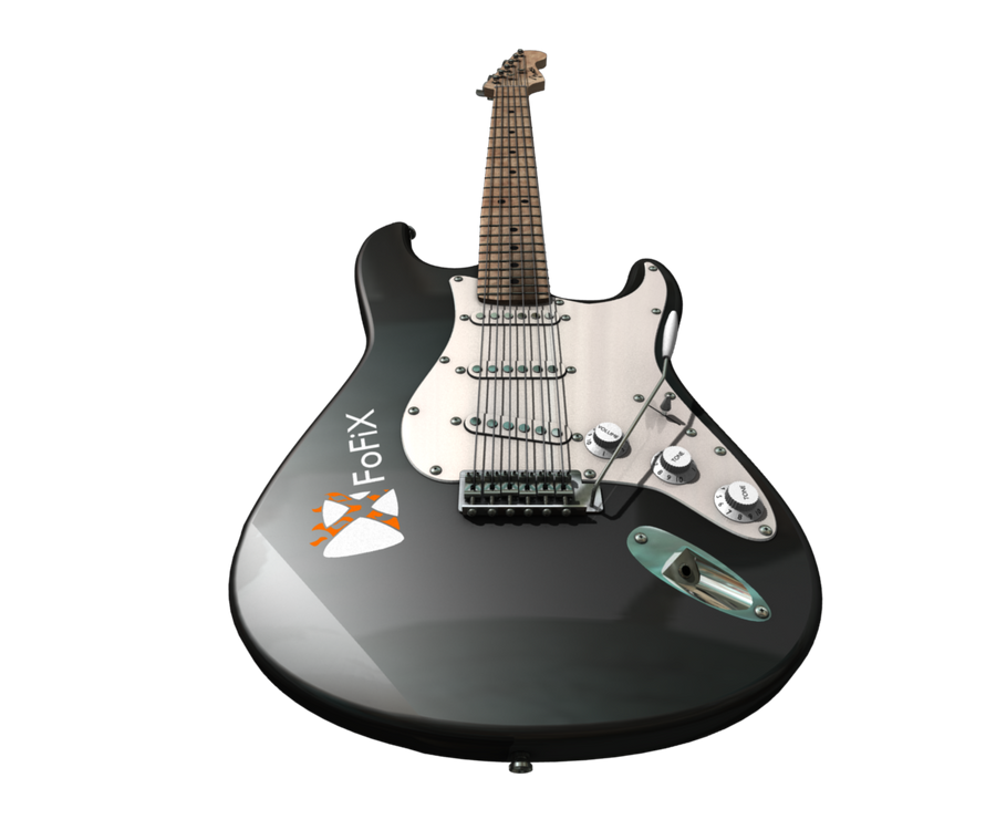 Blender 3D Guitar