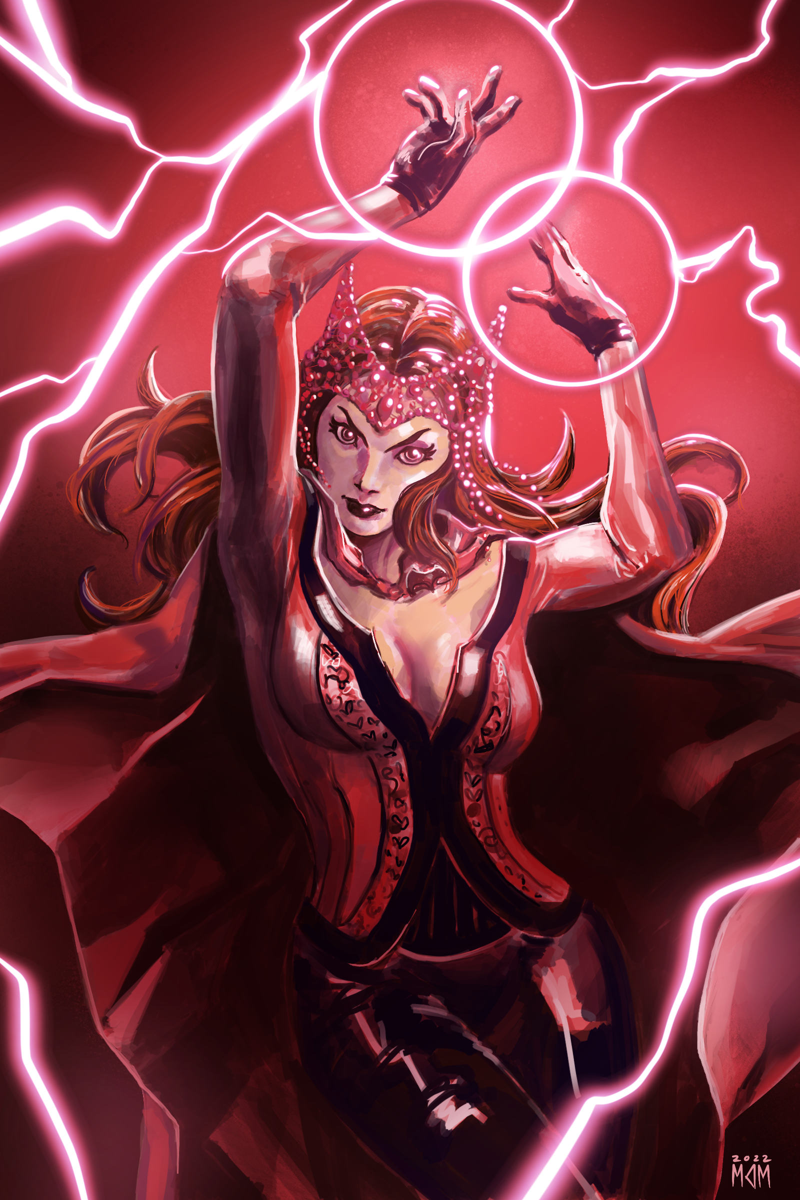 CHAOS Magic Woman! Scarlet Witch/Wanda Maximoff Appreciation 2022 - Page  152