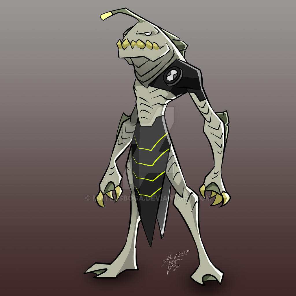 Ben 10 - Ripjaws by mateusboga on DeviantArt