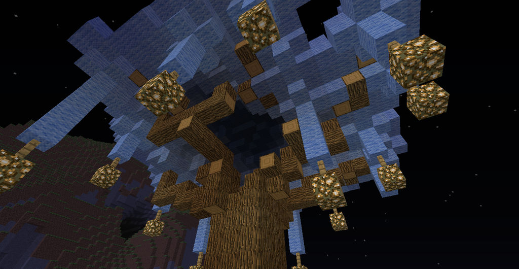 Deformed Minecraft Tree A tree I made, on Minecraft. by DiceViolet on DeviantArt
