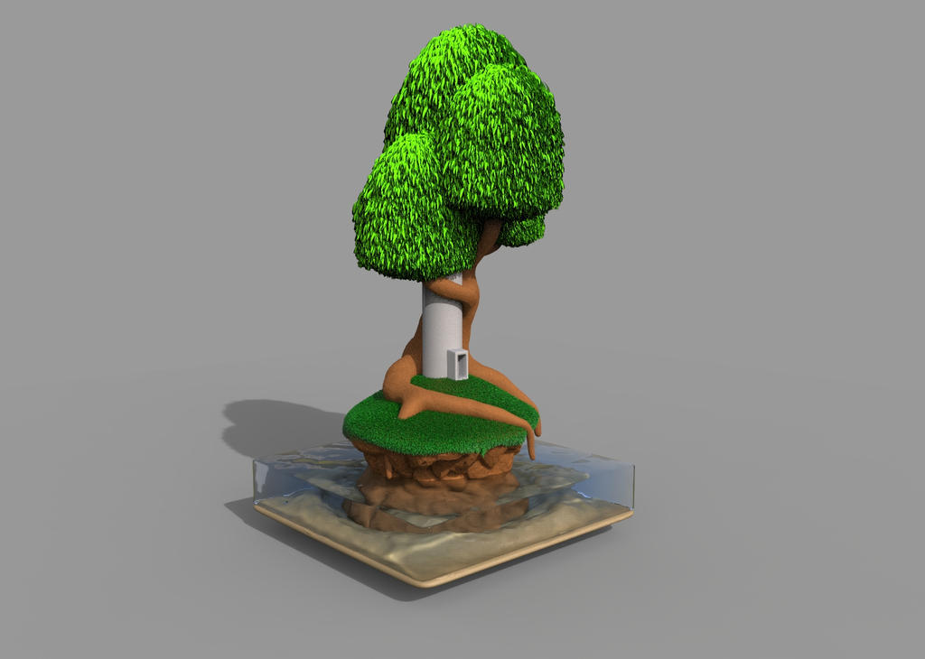 Updated Adventure Time Tree House. 2 by Dmonk on DeviantArt