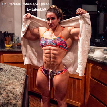 Fbb Dr Stefanie Cohen finally man up her abs by tufenk69 on DeviantArt