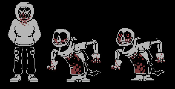 I tried making canon horror sans lol by SomePersonNamedBruv on DeviantArt