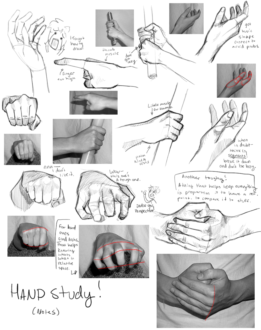 Hand Study err practice.