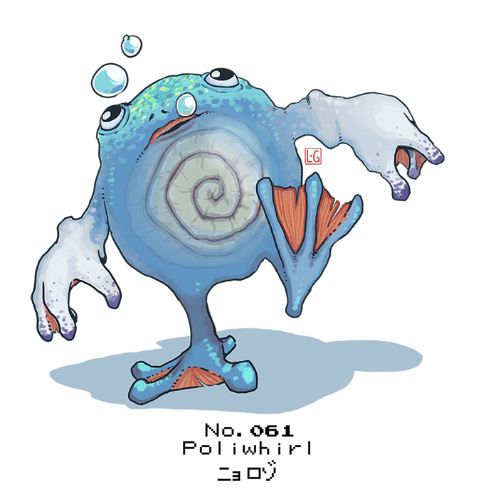 No.061 Poliwhirl