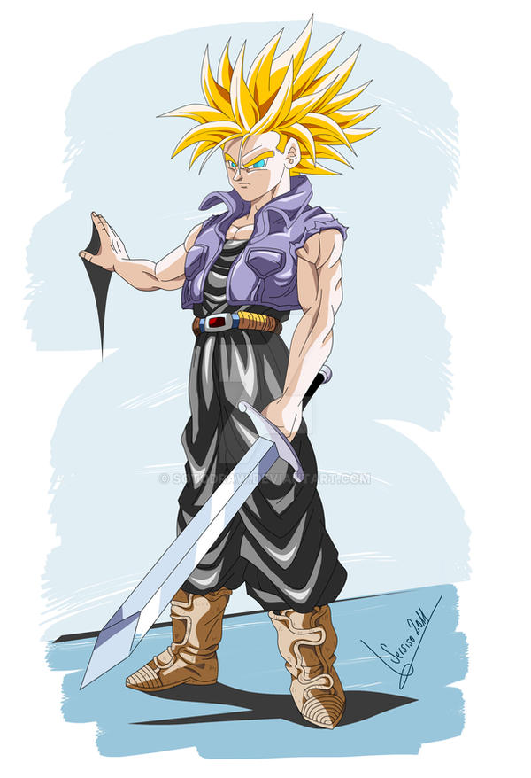 Future Trunks Dragon Ball Z by SotoDraw on DeviantArt