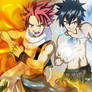 Natsu and Gray of Fairy Tail