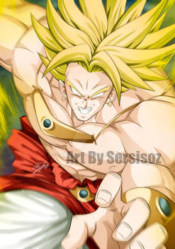 Broly the legendary warrior