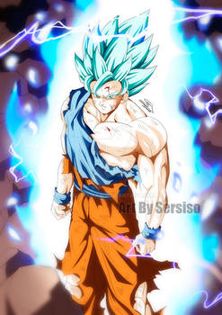 Goku in Super Saiyan Blue 2