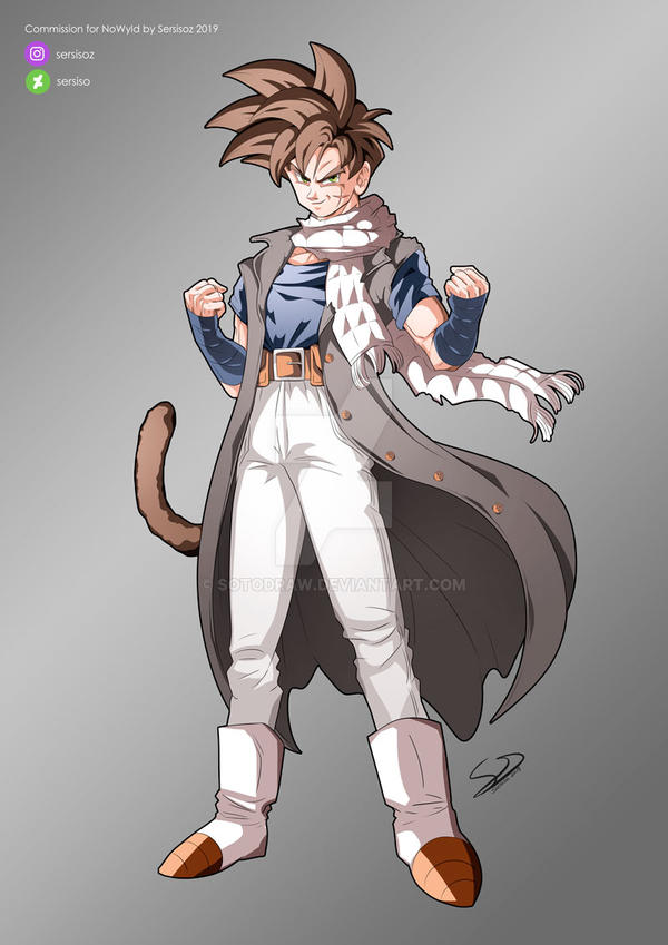 Commission NoWyld (Dragon Ball OC) by SotoDraw on DeviantArt