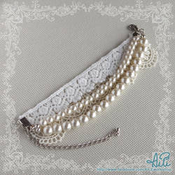 Pearl Lace Bracelet