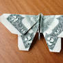 2 Dollar Bill Butterfly