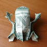 Dollar Bill Origami Tree Frog