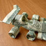 Dollar Bill Origami Race Car