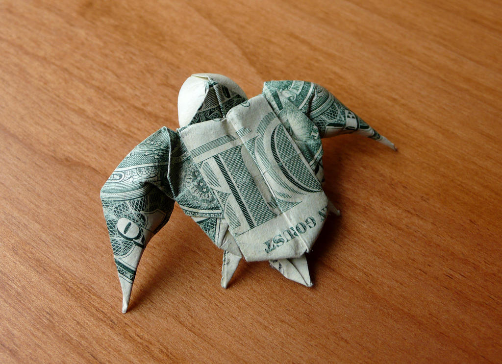 Dollar Bill Origami Sea Turtle By Craigfoldsfives On Deviantart Dollar Bill Origami Sea Turtle By Craigfoldsfives On Deviantart