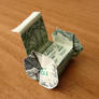 Dollar Bill Origami Wheelchair