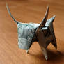 Dollar Origami Longhorn Steer