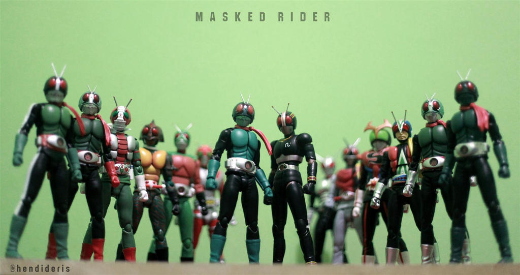 Showa Rider Red Legendary Showa Riders #SHF by hendivallerien on DeviantArt