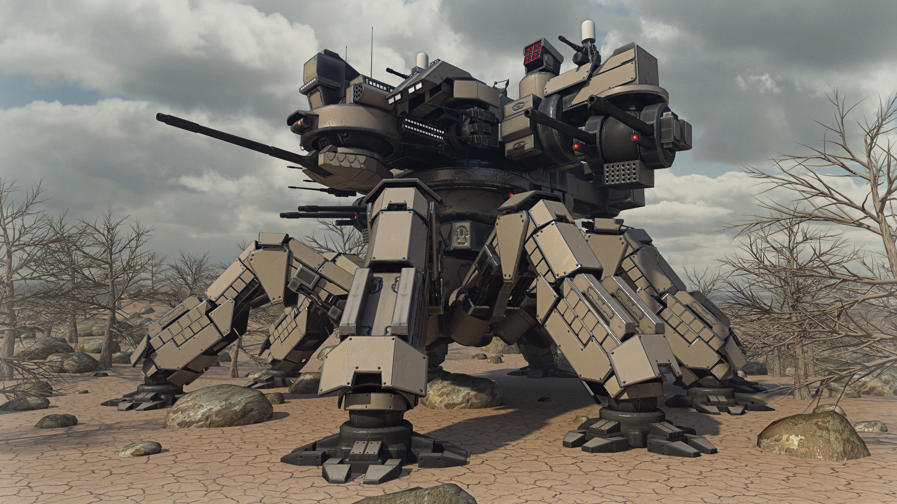 Desert Spider Mecha By Avitus12 On Deviantart