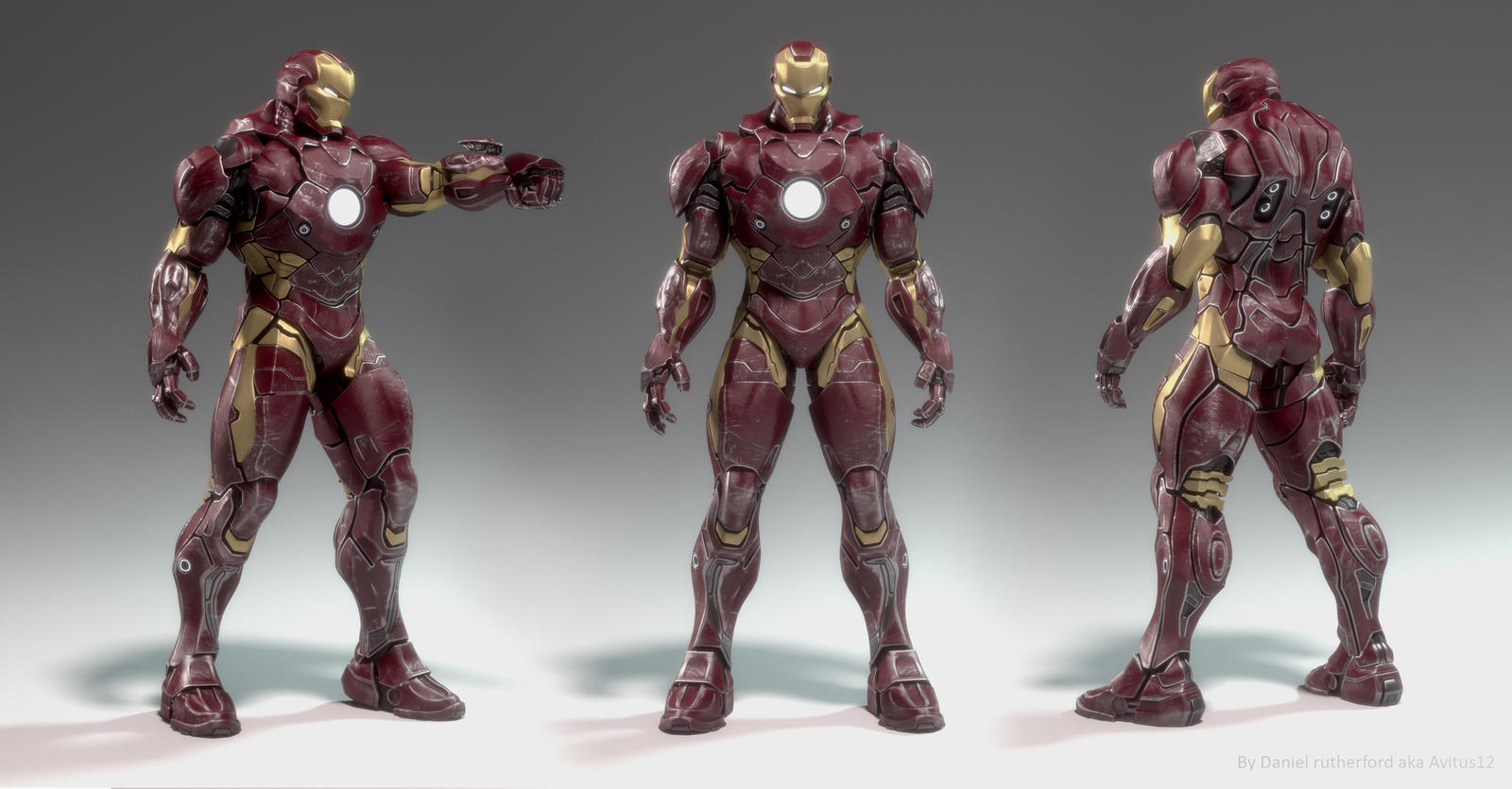 Iron man pic 1 By Daniel Rutherford by Avitus12 on DeviantArt