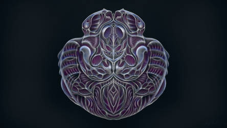 Flesh metal emblem