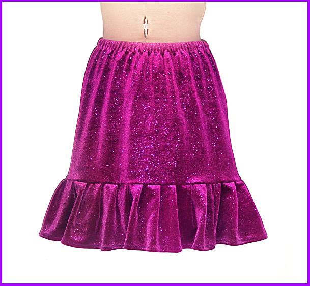 Ameynra fashion sparkly velvet mini skirt ruffled by Ameynra-Fashion on ...