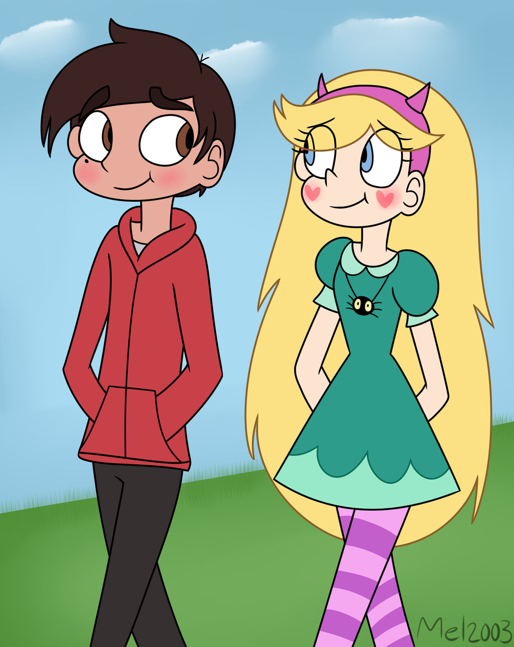 Starco - A walk in the park (Version 2) by mel2003 on DeviantArt