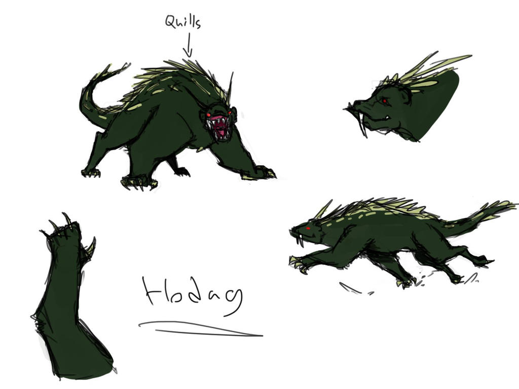 Hodag Vector Hodag Doodles. by thedragonitus on DeviantArt