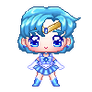 Sailor Mercury Pixel Doll