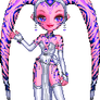 Twi'lek Pixel Doll - 238x388px