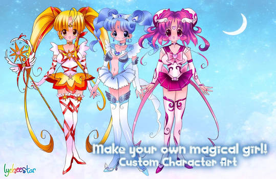Custom Magical Girl - 3 SLOTS OPEN - $16.70