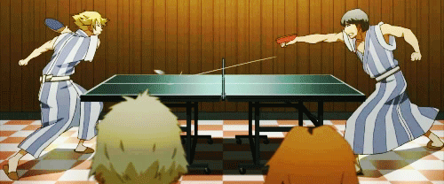 EPIC PING PONG BATTLE OF THE CENTURY! -GIF- by Caramoo on DeviantArt