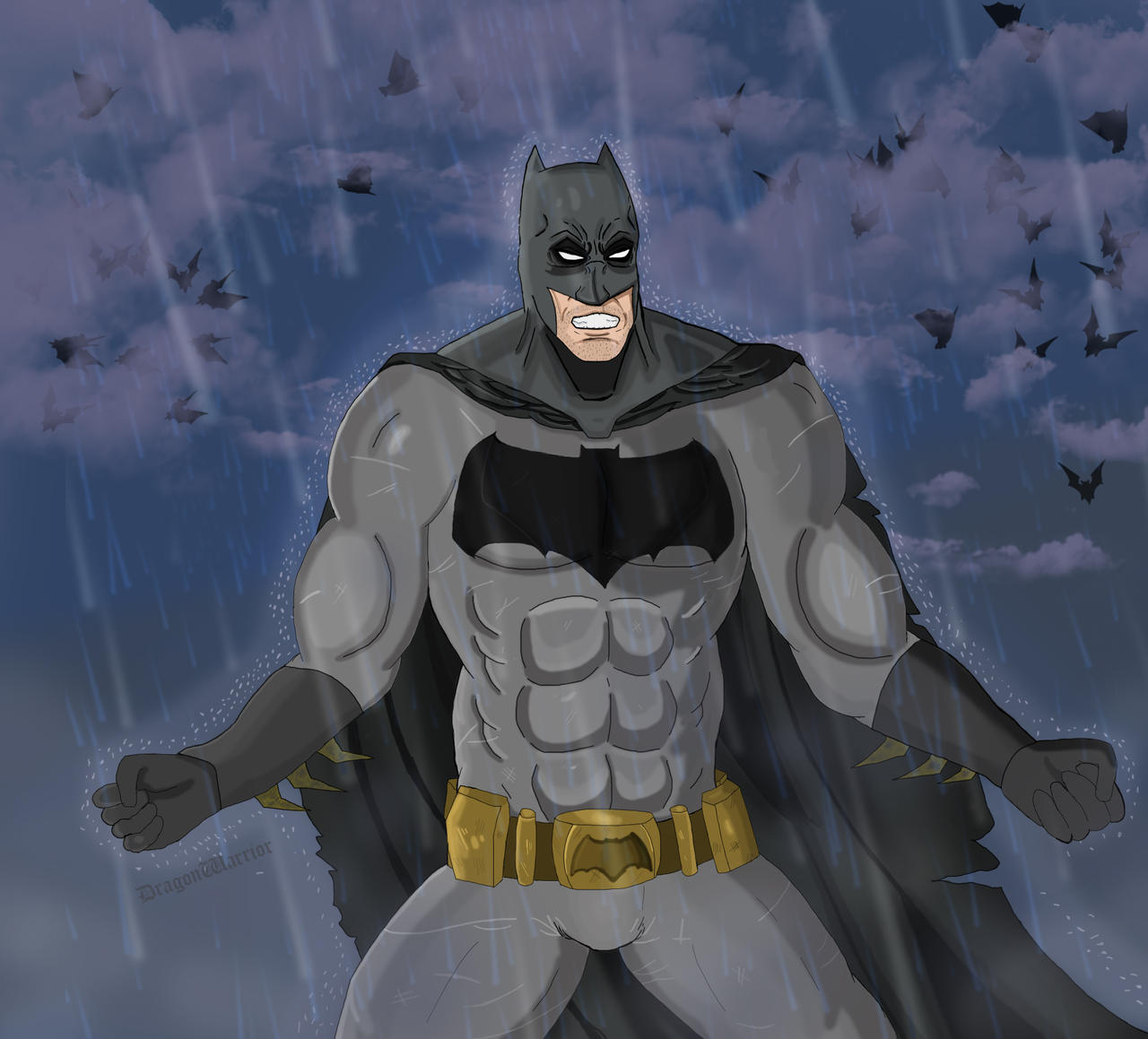 Batman Rage fanart by DragonWarrior-HT on DeviantArt